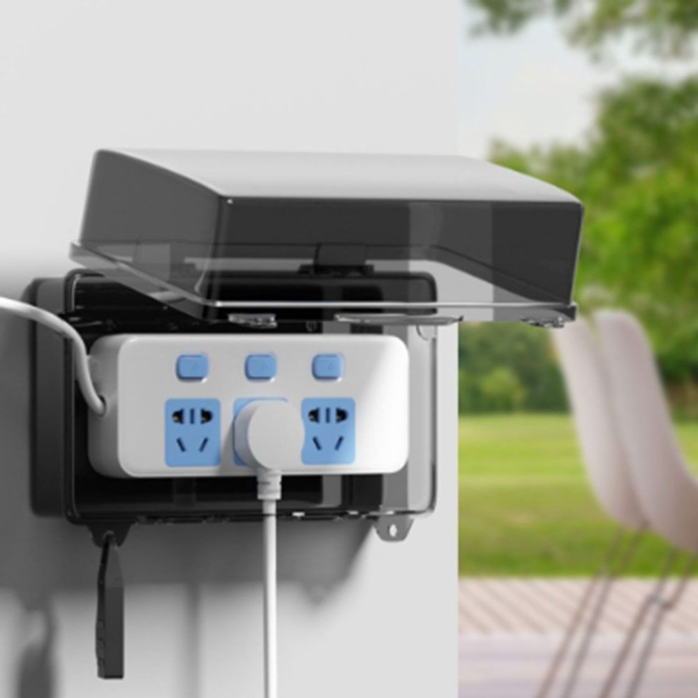 Outdoor Power Outlet Waterproof - Kotak Steker Plastik Tahan Lama Kotak