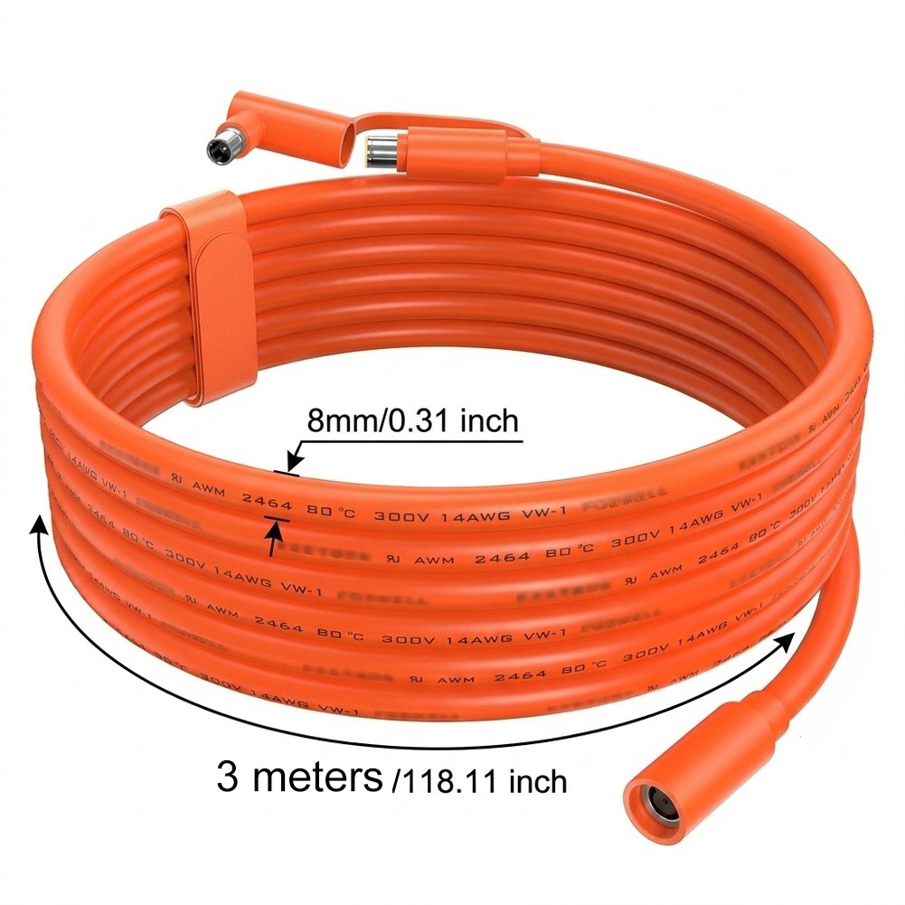 Power Outdoor Jackery - Kabel Ekstensi Solar 10FT 14AWG Dengan