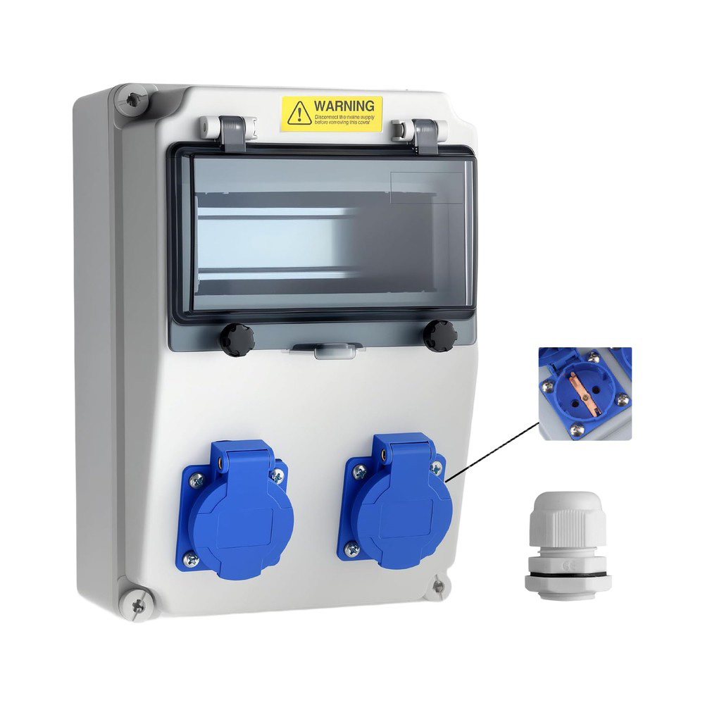 Outdoor Power Distributors - Kotak Distribusi Daya Tahan Air untuk