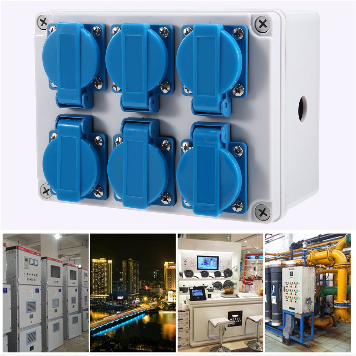 Outdoor Power Distributors - DT81 Distributor Daya Konstruksi Luar Ruangan,