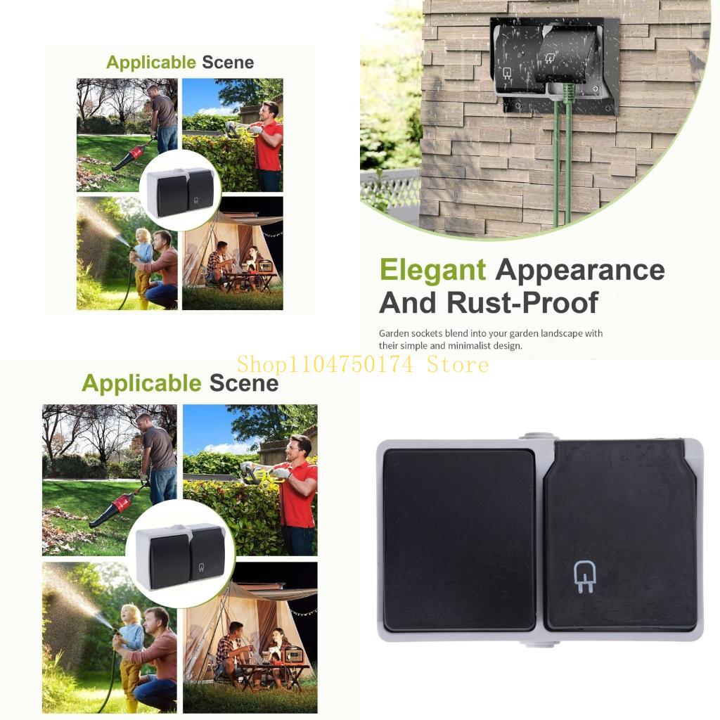 Soket Luar Ruangan Tahan Air d - Outdoor Power Outlet Install ulasan dan harga