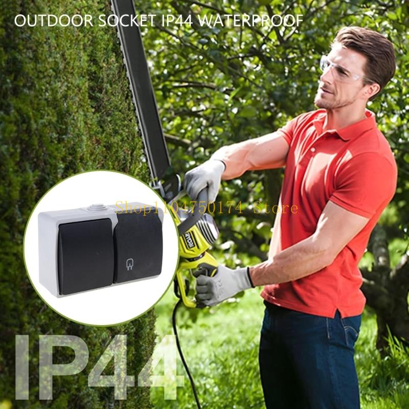 Soket Luar Ruangan Tahan Air d - Outdoor Power Outlet Install ulasan dan harga