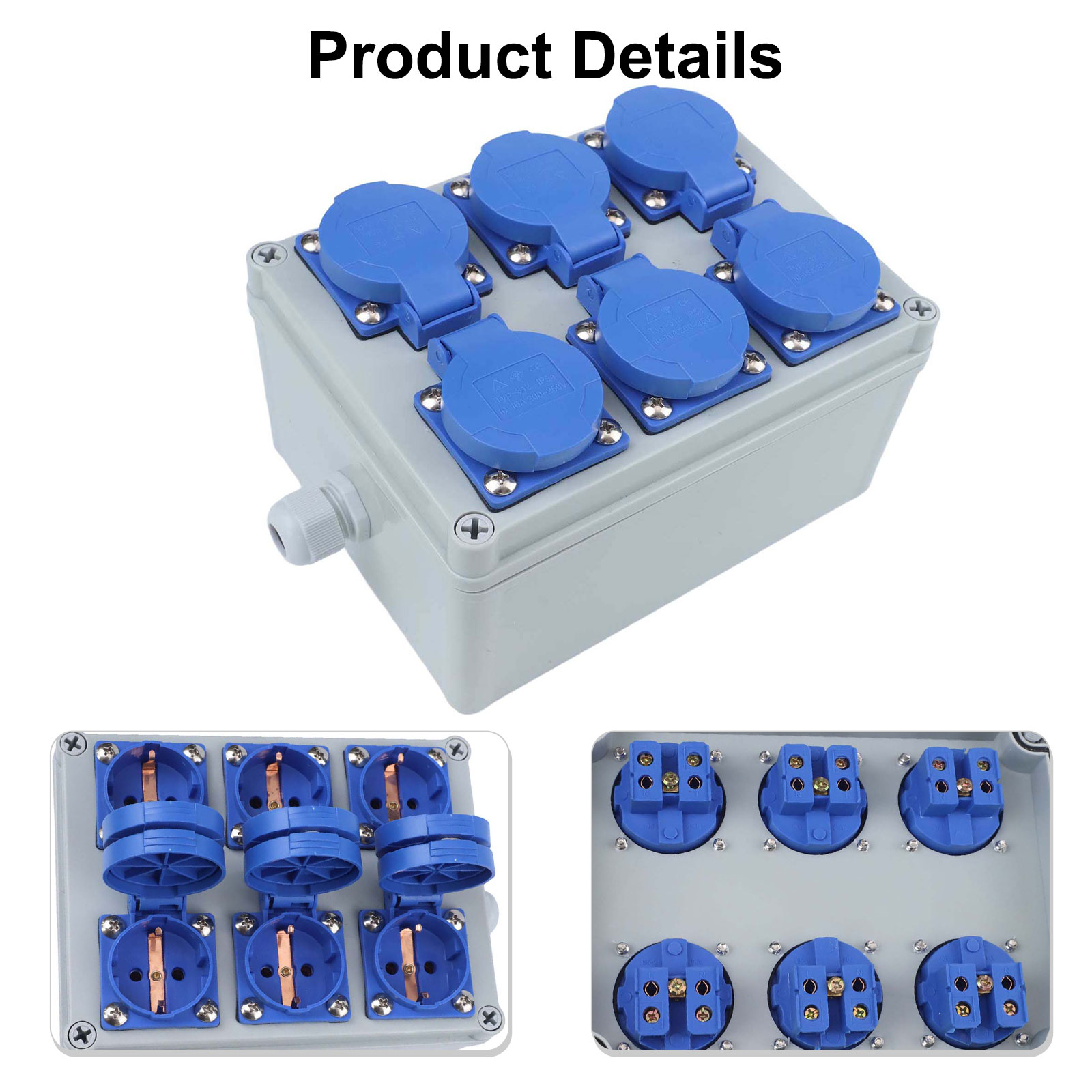 Soket Luar Ruangan Kotak Daya  - Outdoor Power Distributors ulasan dan harga