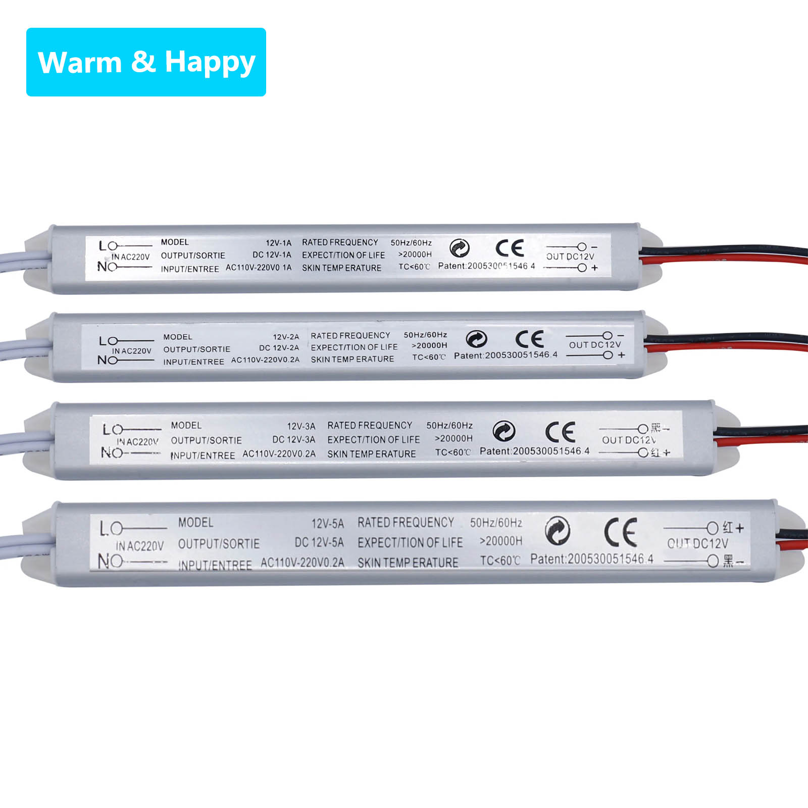 Suplai Daya Strip 12V 24V 100W - Outdoor Use Power Strip ulasan dan harga