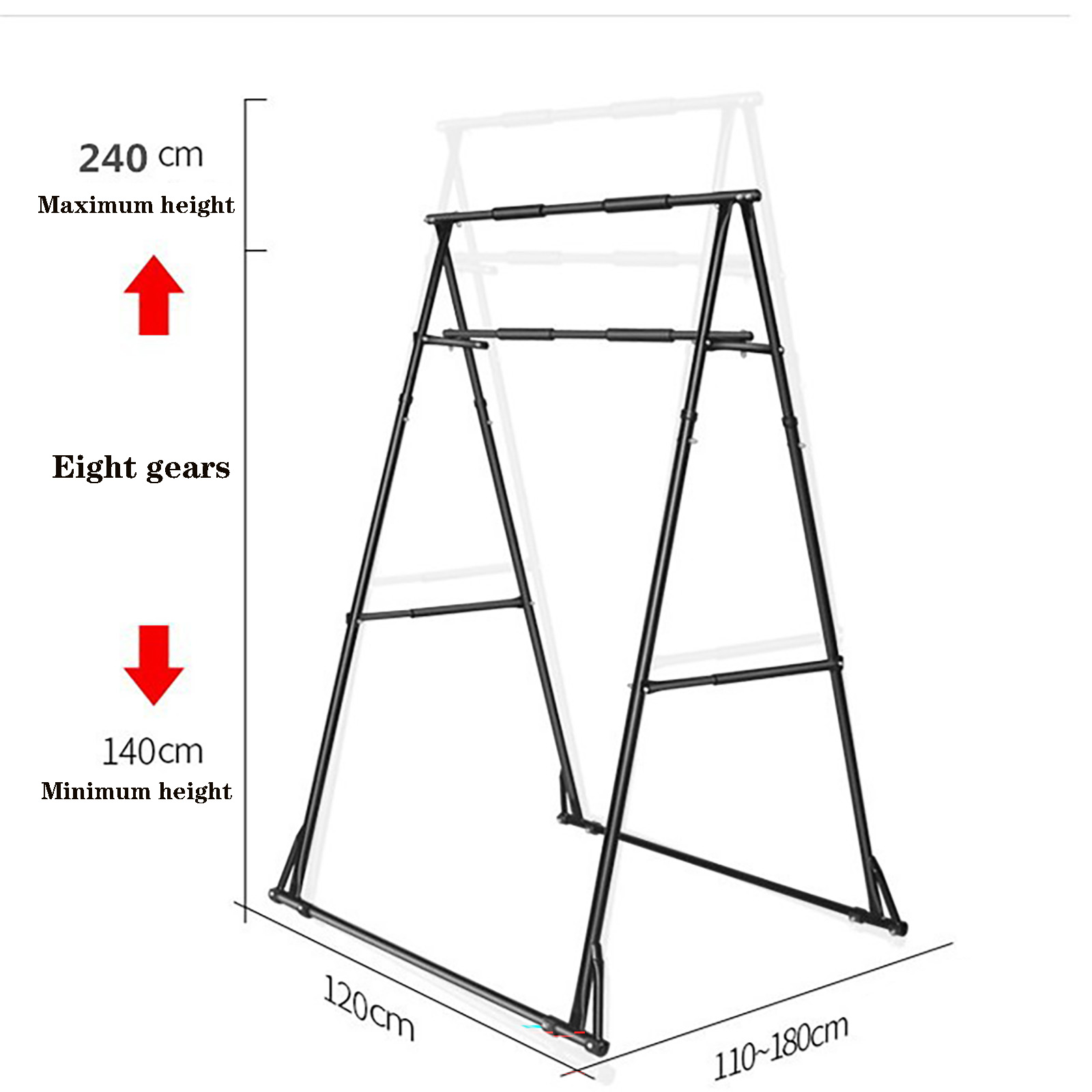 Bar Pull Up Lipat Berkualitas  - Outdoor Power Tower Pull Up Bar ulasan dan harga