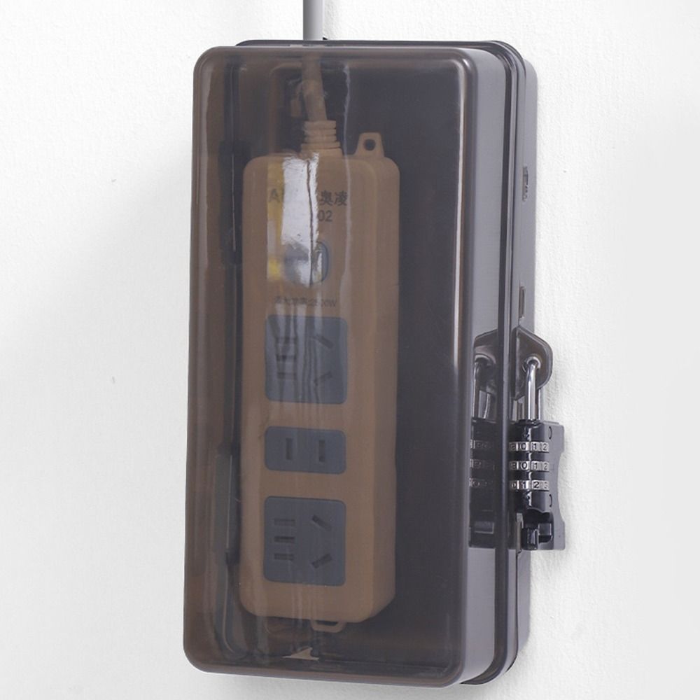 Kotak Steker Plastik Tahan Lam - Outdoor Power Outlet Waterproof ulasan dan harga