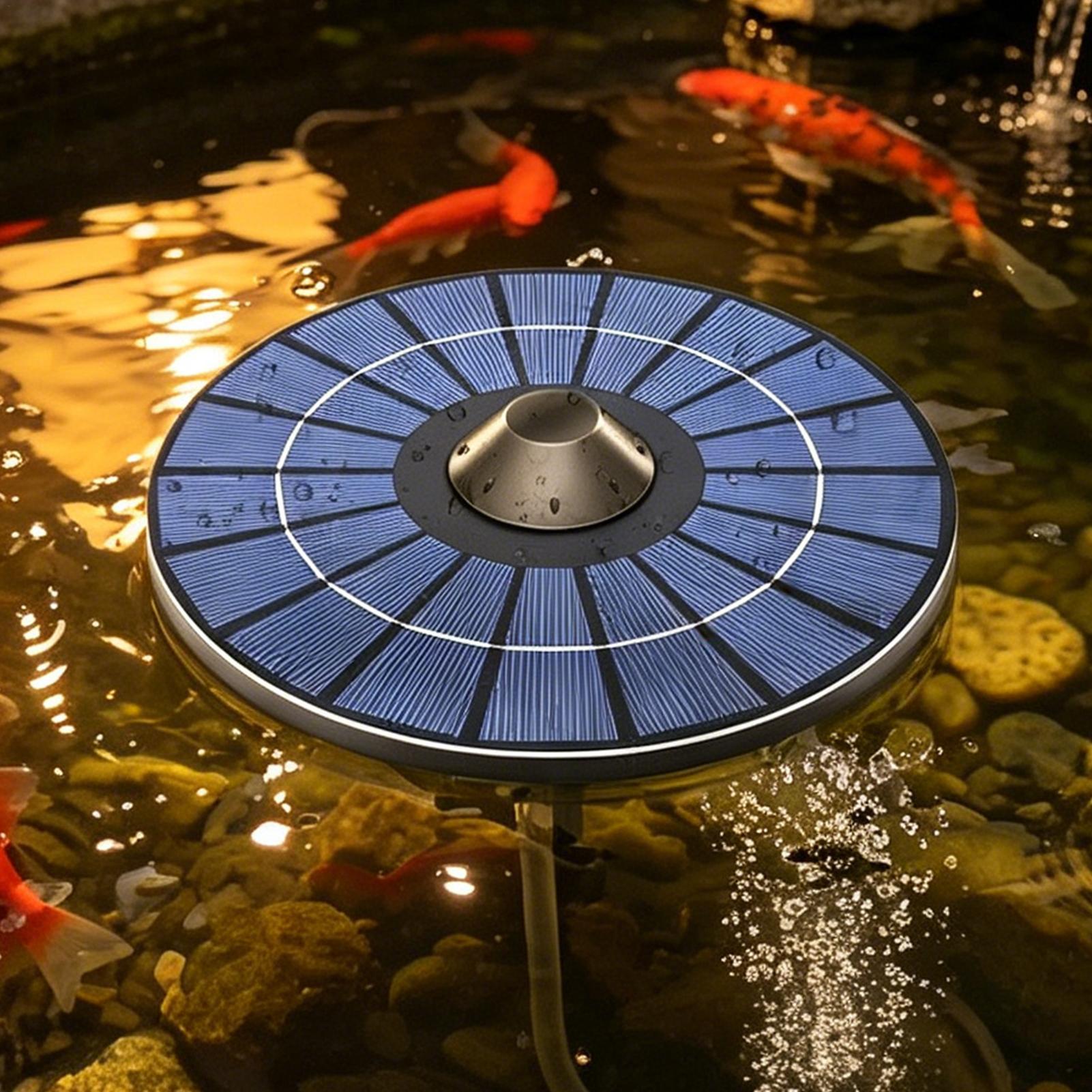Pompa aerator kolam tenaga sur - Outdoor Power Kit ulasan dan harga