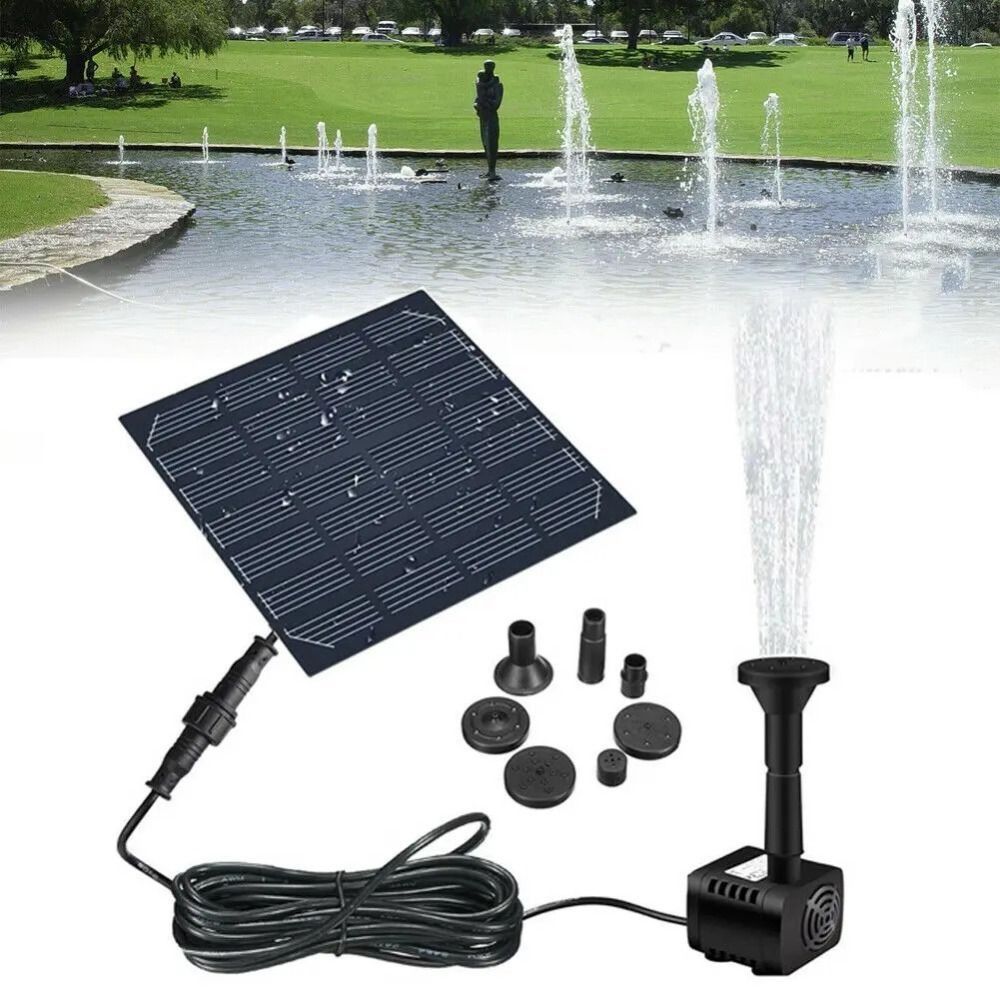 Pompa Air Mancur tenaga surya  - Outdoor Power Kit ulasan dan harga