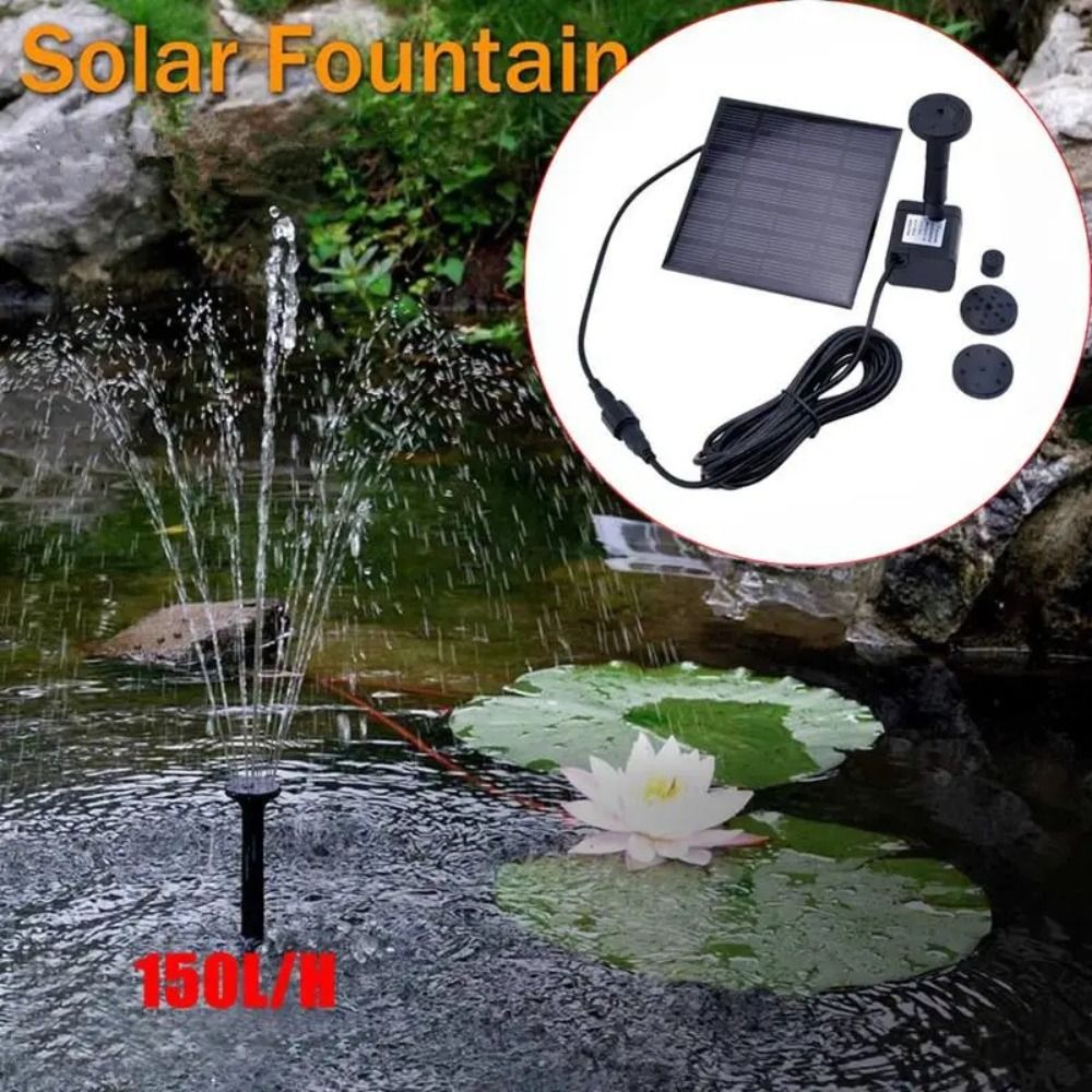 Pompa Air Mancur tenaga surya  - Outdoor Power Kit ulasan dan harga