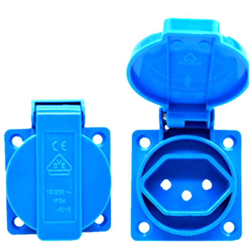 1 Buah Soket Industri Tahan Ai - Outdoor Power Outlet Waterproof ulasan dan harga