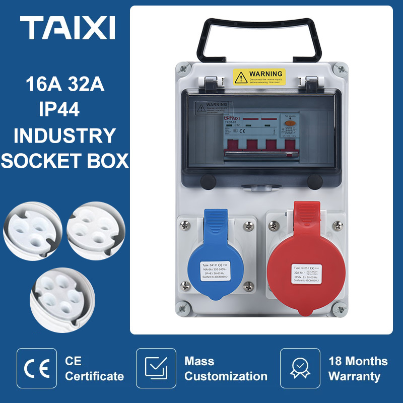 Kotak Soket Industri Tahan Air - Outdoor Power Outlet Waterproof ulasan dan harga