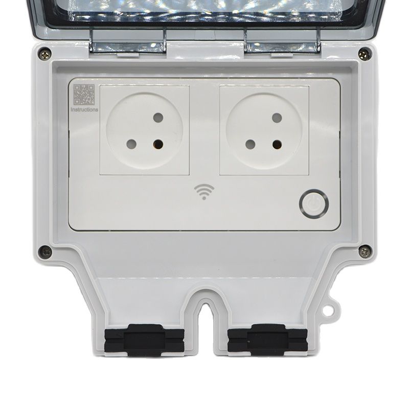 Soket Pintar 16A IP66 Tahan Ai - Outdoor Power Outlet Waterproof ulasan dan harga