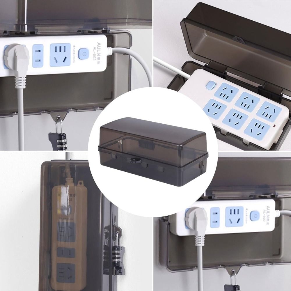 Kotak Steker Plastik Portabel  - Outdoor Power Outlet Waterproof ulasan dan harga